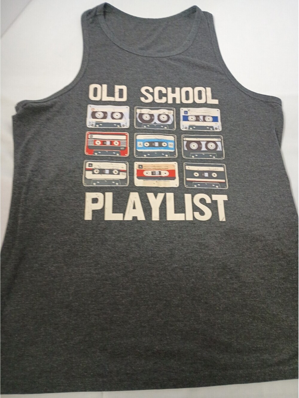 Women's Old School Tank Top L